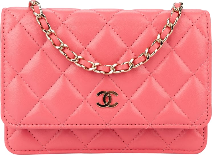 Chanel Chanel Quilted Lambskin Wallet On Chain Crossbody Bag