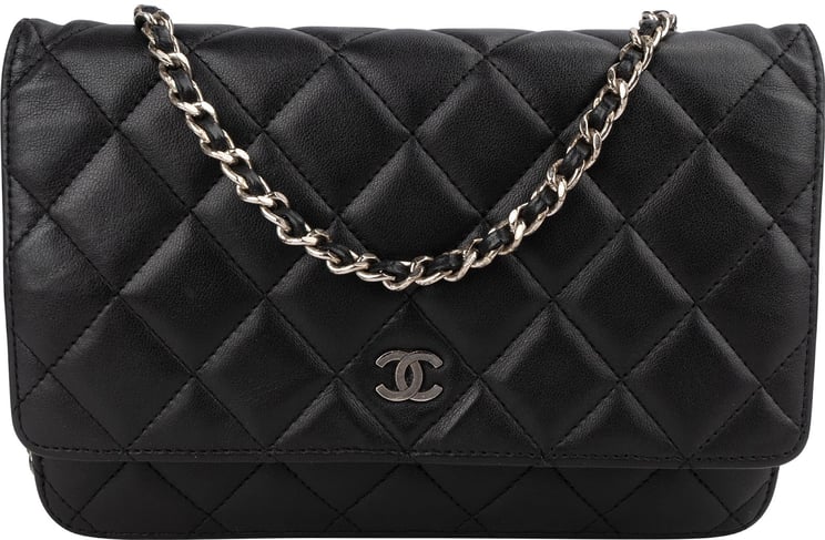 Chanel Chanel Quilted Lambskin Wallet on Chain Crossbody Bag