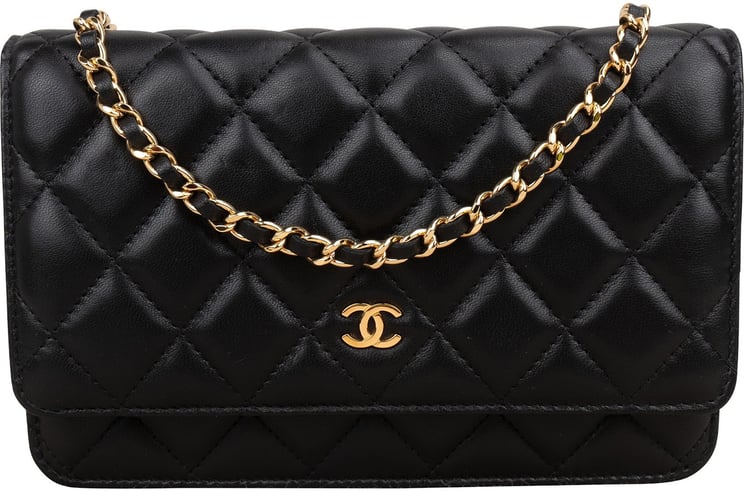 Chanel Chanel Quilted Lambskin Wallet on Chain Crossbody Bag