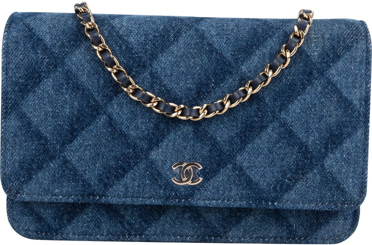Chanel Chanel Denim Wallet on Chain Crossbody Bag