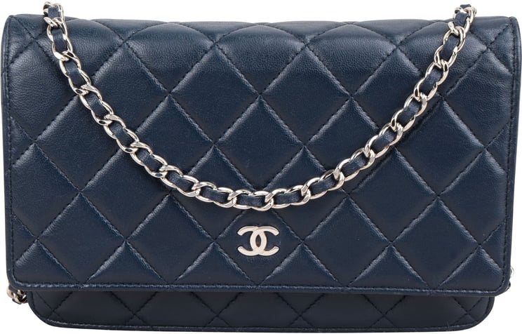 Chanel Chanel Quilted Lambskin Wallet On Chain Crossbody Bag