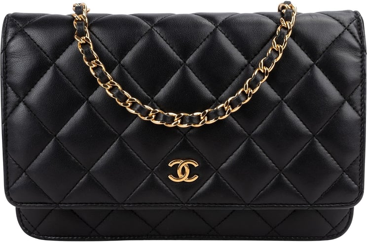 Chanel Chanel Quilted Lambskin Wallet On Chain Crossbody Bag