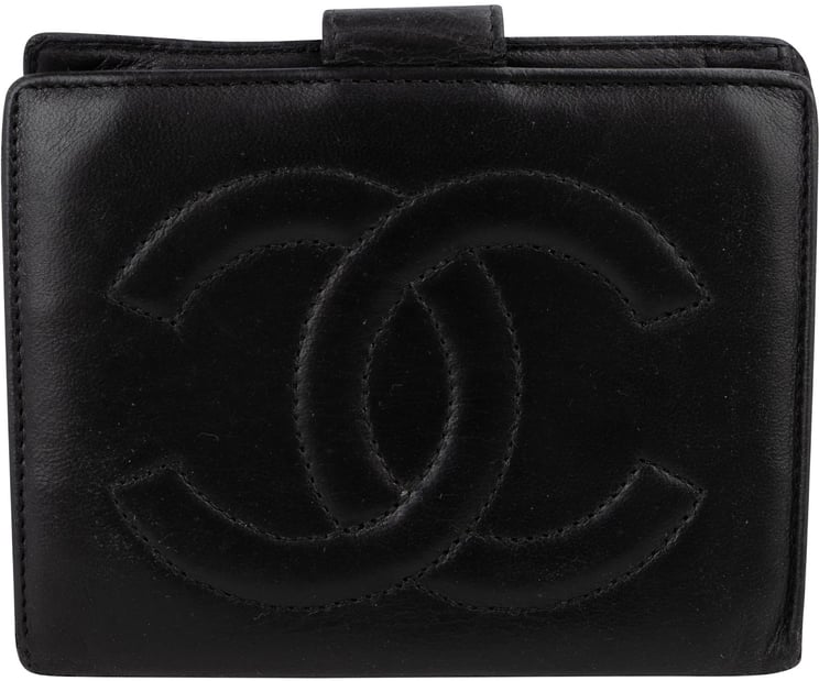 Chanel Chanel Lambskin CC Bifold Wallet