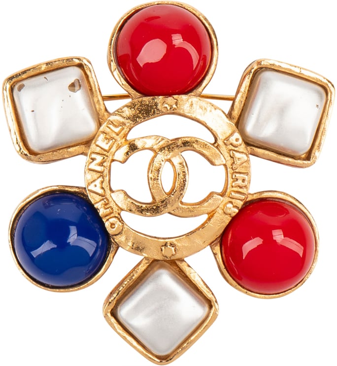 Chanel Chanel Golden France Brooch