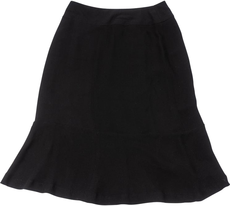 Chanel Chanel Noir Silk Skirt (DE 34 / FR 36)