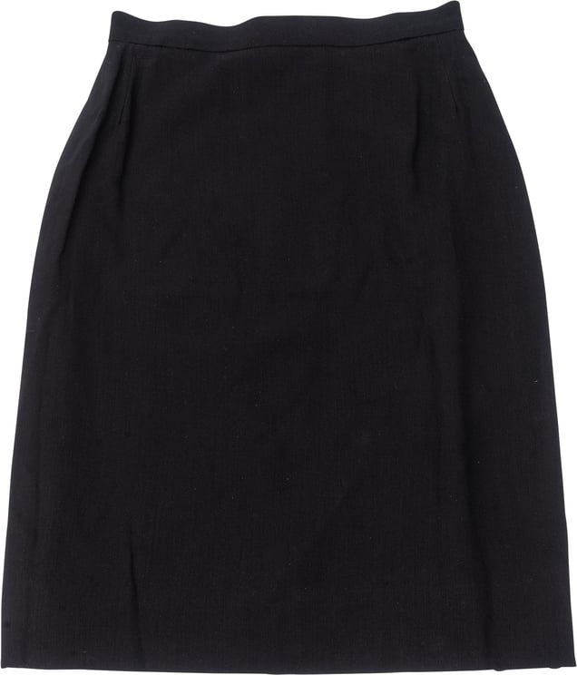 Chanel Chanel Noir Classic Wool Skirt (DE 36 / FR 38)