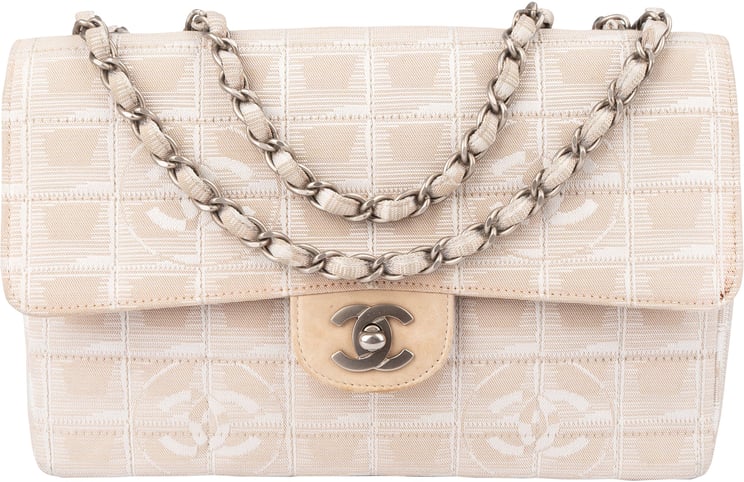 Chanel Chanel Travel Line Monogram Single Flap Crossbody Bag