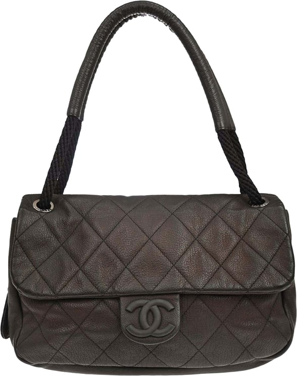 Chanel Chanel Coco Casual Flap Quilted Caviar Medium