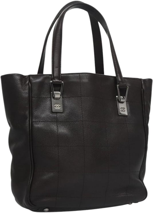 Chanel Chanel Chocolate Bar Coco Mark handbag Caviar skin