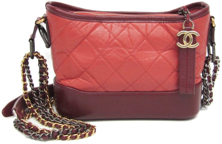 Chanel Chanel Gabrielle Hobo Quilted Aged Calfskin Small