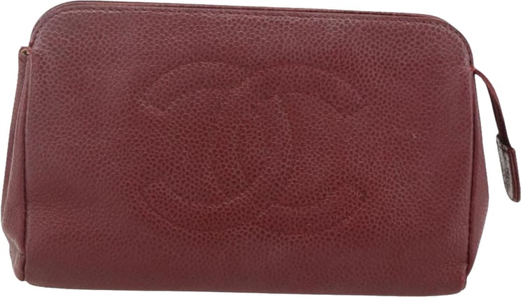 Chanel Chanel Vintage Timeless Toiletry Leather
