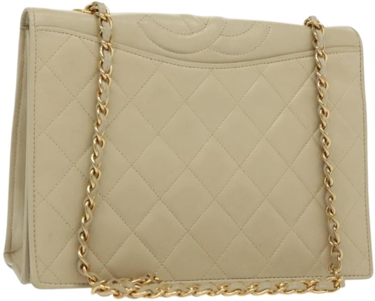 Chanel Chanel Vintage CC Full Flap Bag Quilted Lambskin Small