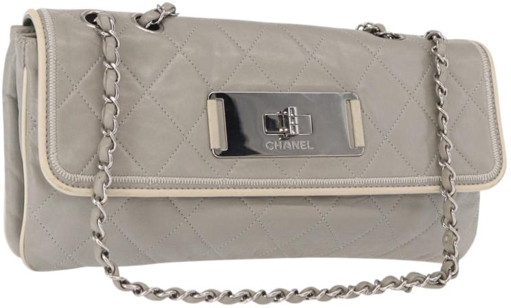 Chanel Chanel Mademoiselle Lock Flap Bag Quilted Lambskin East West