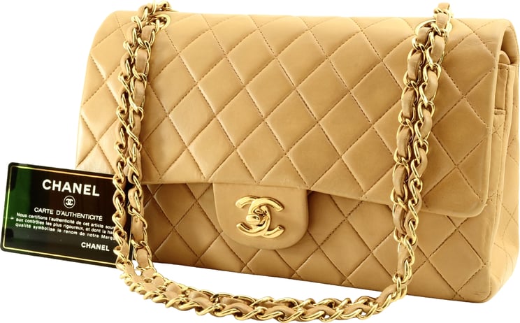 Chanel Chanel Vintage Classic Double Flap Leather 25