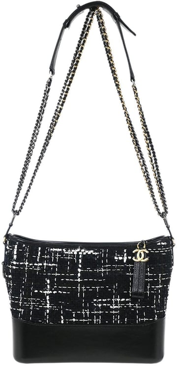 Chanel Chanel Gabrielle Hobo Quilted Tweed and Calfskin Medium