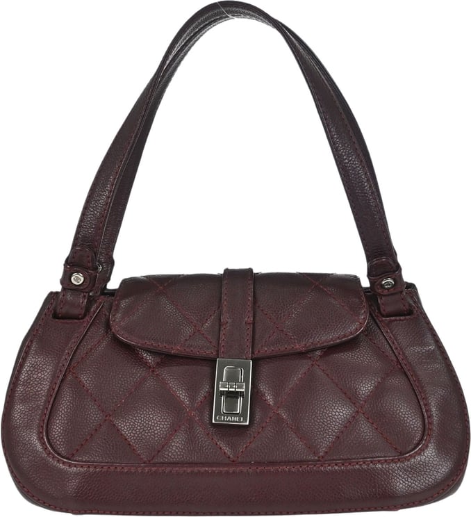 Chanel Chanel Mademoiselle Lock Shoulder bag Quilted Caviar