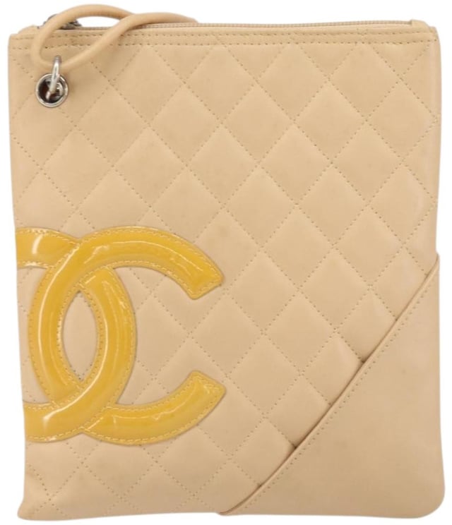 Chanel Chanel Cambon Flat Messenger Quilted Leather