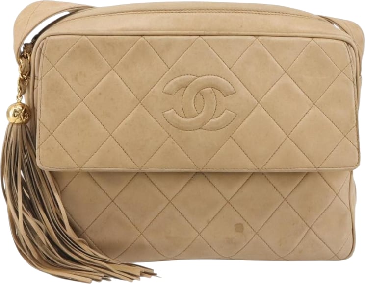 Chanel Chanel Vintage Diamond CC Flap Pocket Quilted Lambskin Medium