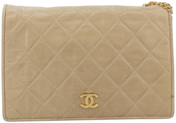 Chanel Chanel Vintage Full Flap Bag Quilted Lambskin Small