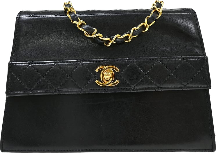 Chanel Chanel Vintage Trapezoid CC Flap Lambskin Small