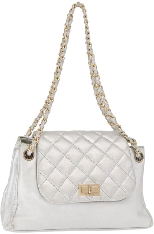 Chanel Chanel Mademoiselle Lock Accordion Flap Bag Quilted Lambskin Medium