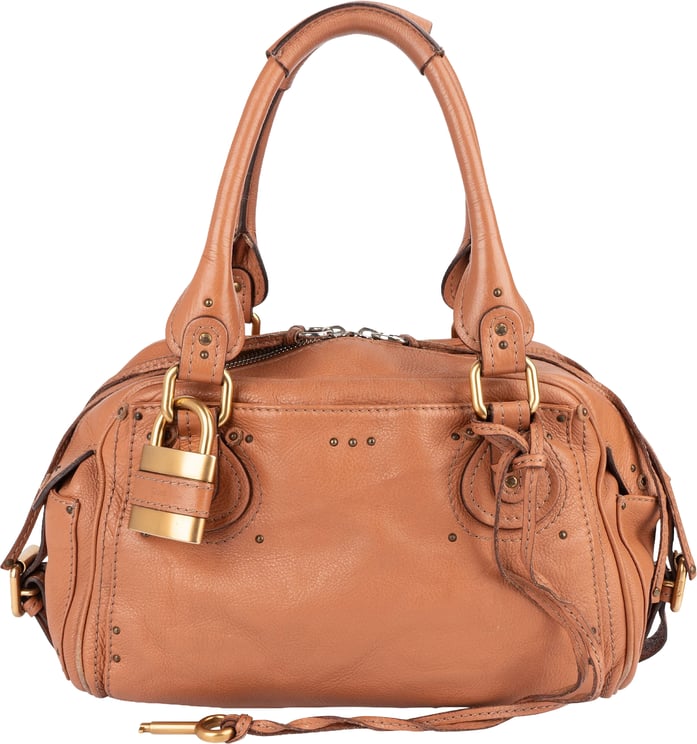 Chloé Chloé Brown Leather Paddington Satchel Handbag