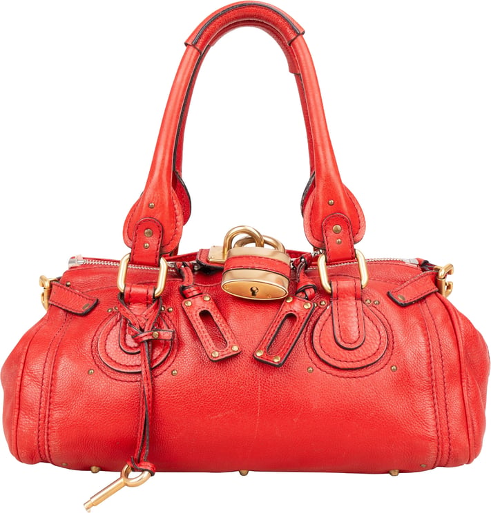 Chloé Chloé Leather Paddington Satchel Handbag