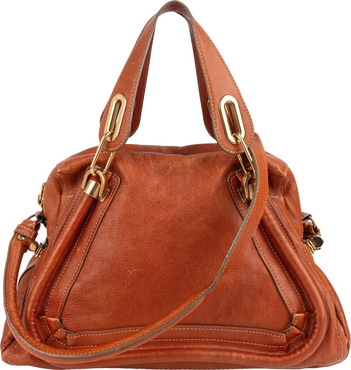 Chloé Chloé Leather Paraty Shoulder Handbag