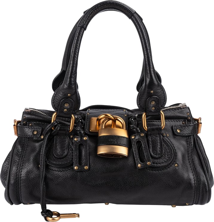 Chloé Chloé Grained Leather Paddington Satchel Handbag