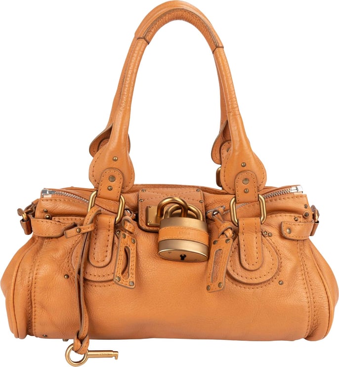 Chloé Chloé Grained Leather Paddington Handbag
