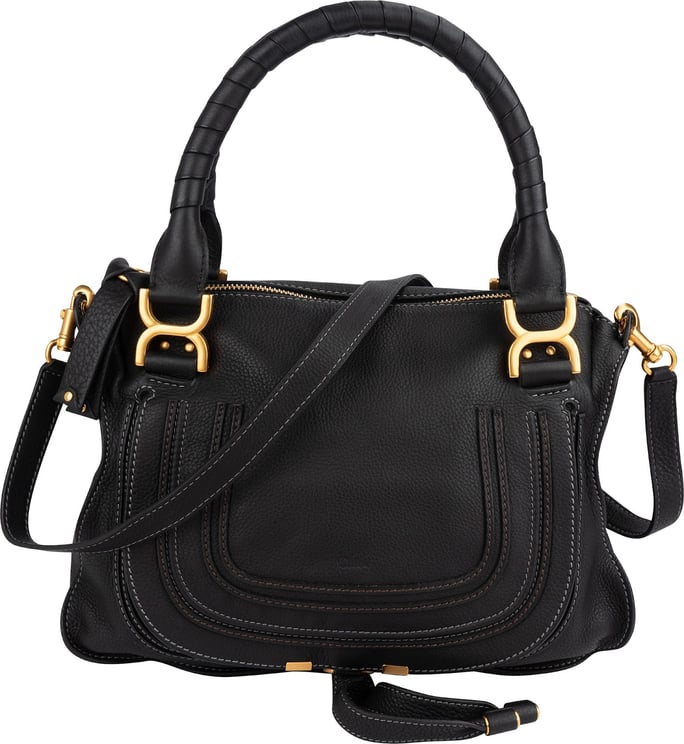 Chloé Chloé Grained Leather Marcie Handbag