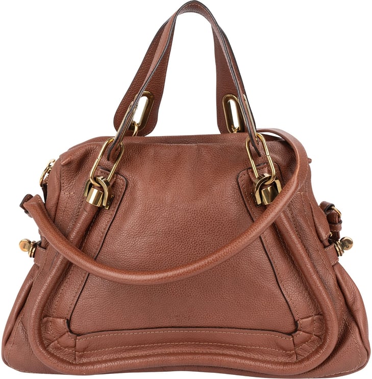 Chloé Chloé Grained Leather Paraty Shoulder Handbag