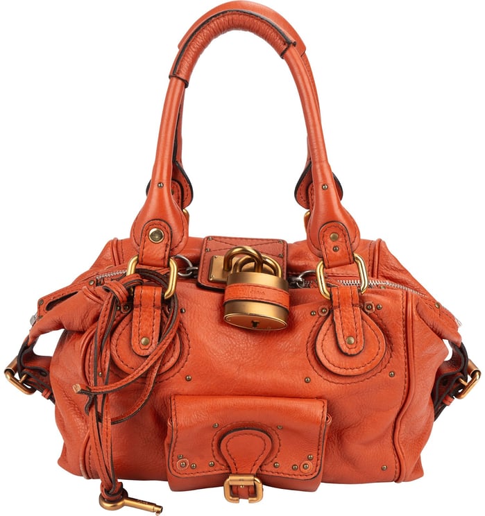 Chloé Chloé Leather Paddington Handbag