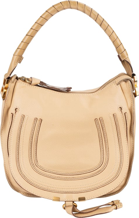 Chloé Chloé Leather Marcie Hobo Shoulder Bag