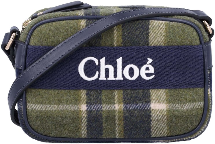Chloé Bag Check Green Check