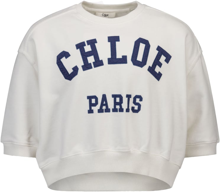 Chloé Chloe Kinder Meisjes Trui In Wit