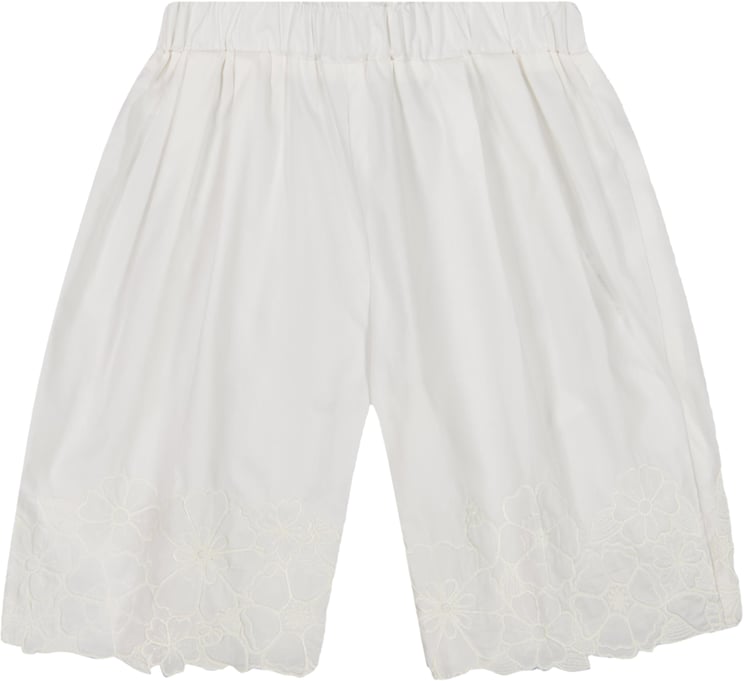 Chloé Chloe Baby Meisjes Broek In Wit
