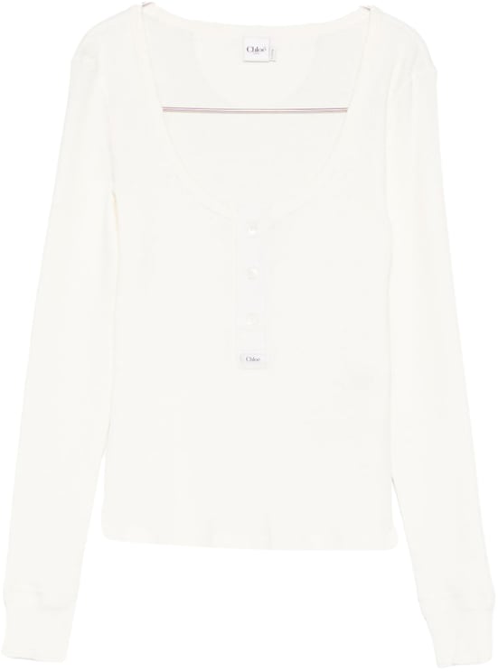 Chloé Sweaters Bianco