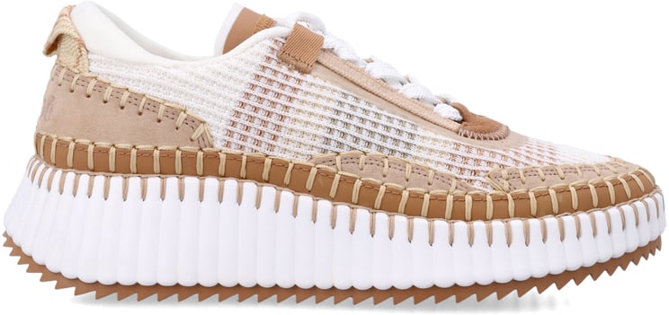 Chloé Chloé Nama women’s sneakers in mesh and suede