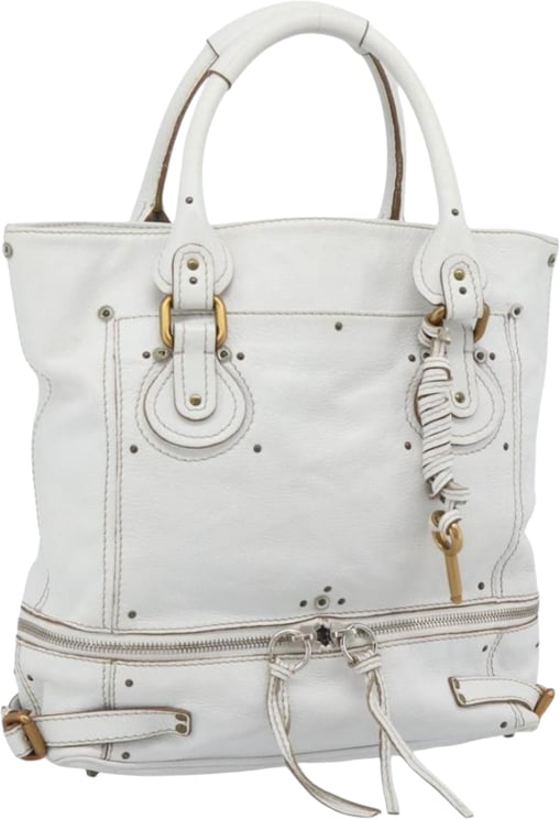 Chloé Chloe Paddington Lock Tote Leather