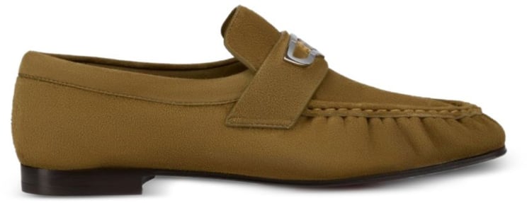 Christian Louboutin Flat Shoes Bronzo