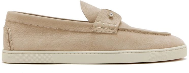 Christian Louboutin Flat Shoes Beige
