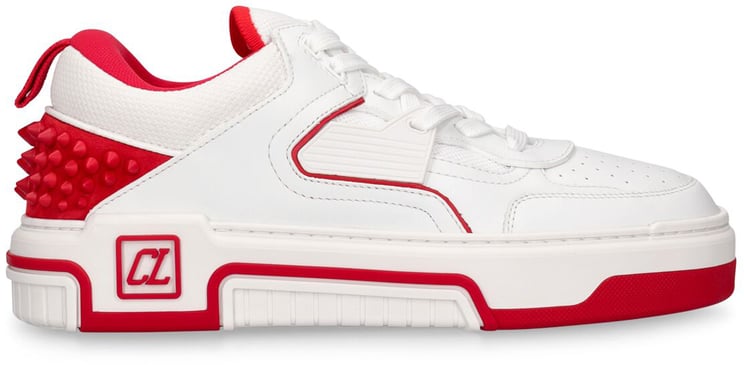 Christian Louboutin White sneakers with red details