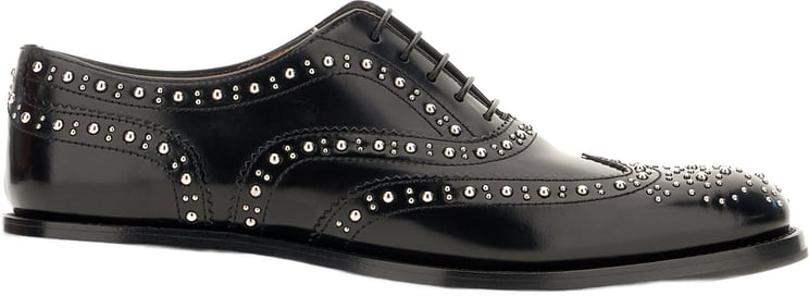 Church's Churchs Black leather lace-up shoes