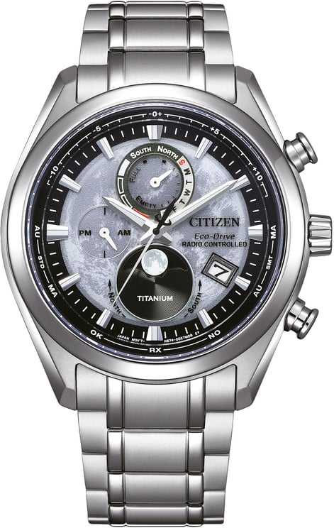 Citizen BY1010-81H Tsuki-yomi Super Titanium horloge