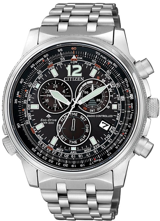 Citizen CB5860-86E Promaster Sky radiogestuurd Eco-Drive heren horloge 44 mm