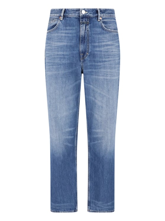 Closed Blue Springdale Straight-Leg Denim Jeans