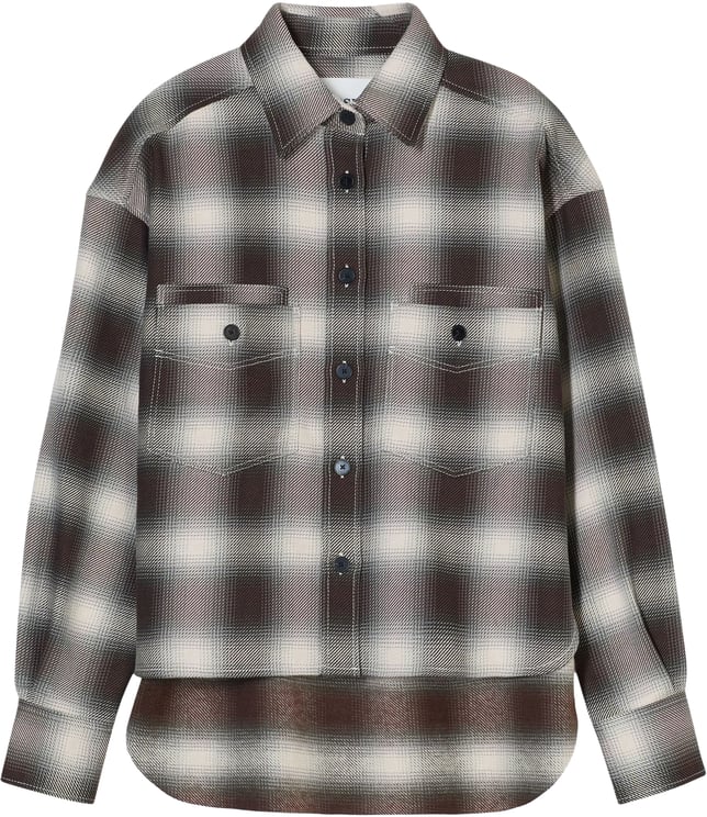 Closed Closed Cropped Front Oversized Shirt Blouses Multicolor C94644-21j-22