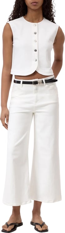 Closed Closed - Denim vest - C94770-01D-2W - 200 White