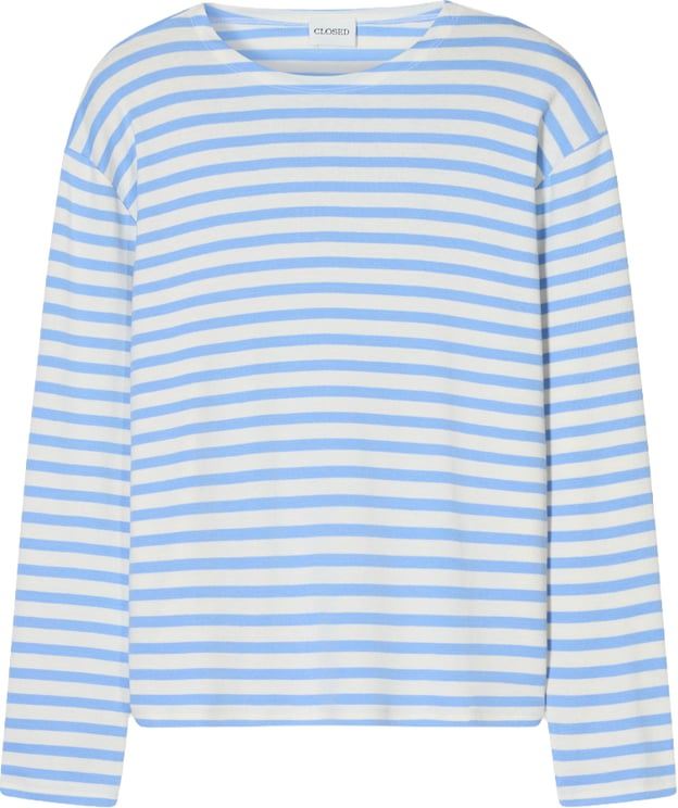 Closed Closed - Basic longsleeve - C95594-420-ST - 565 Sky blue